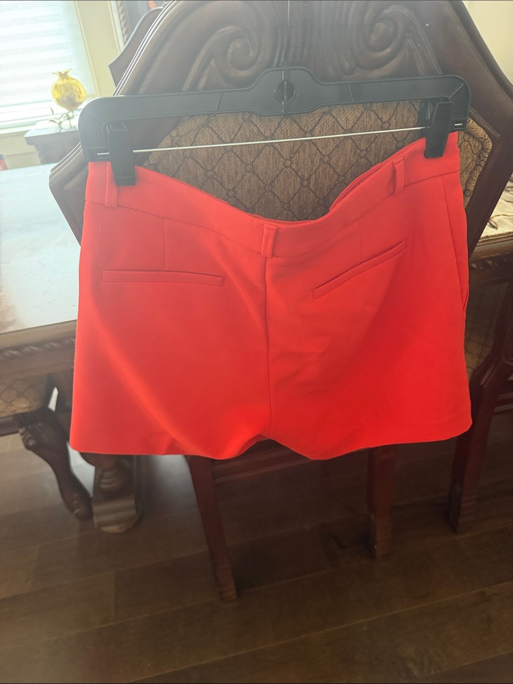 Banana Republic Bright Red Tailored Bermuda Shorts - Picture 4 of 4